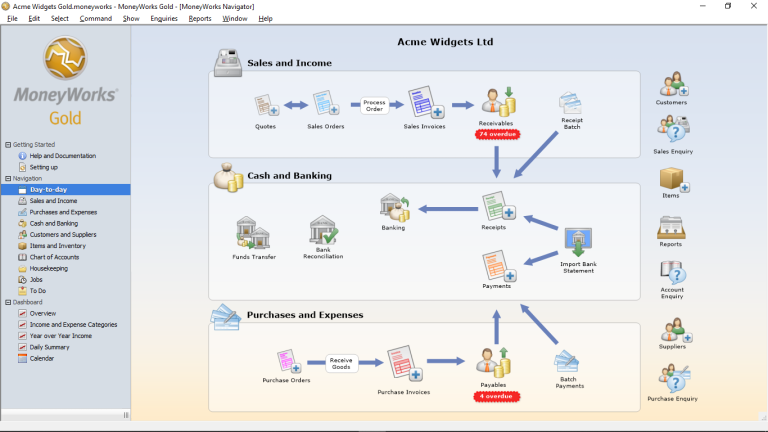 Moneyworks Accounting Software