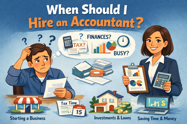 When should i hire an accountant
