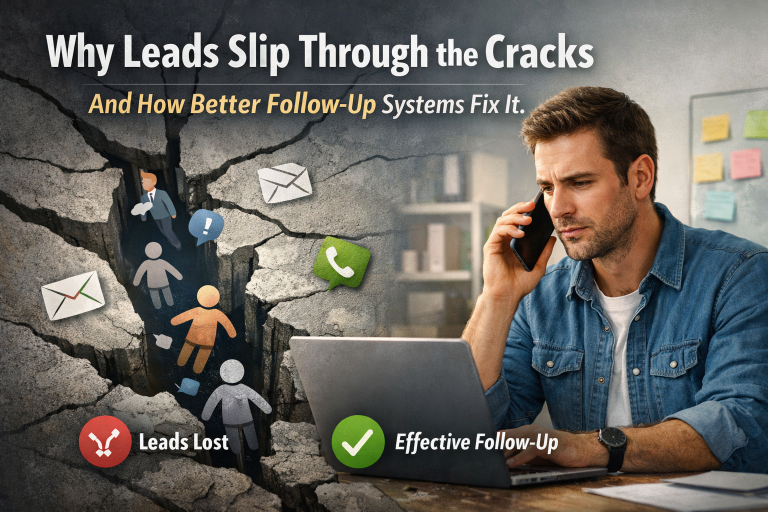 Why Leads Slip Through the Cracks And How Better Follow-Up Systems Fix It