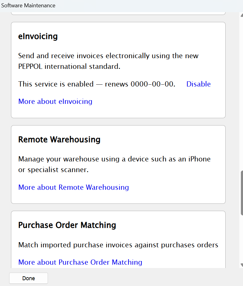 E Invoicing