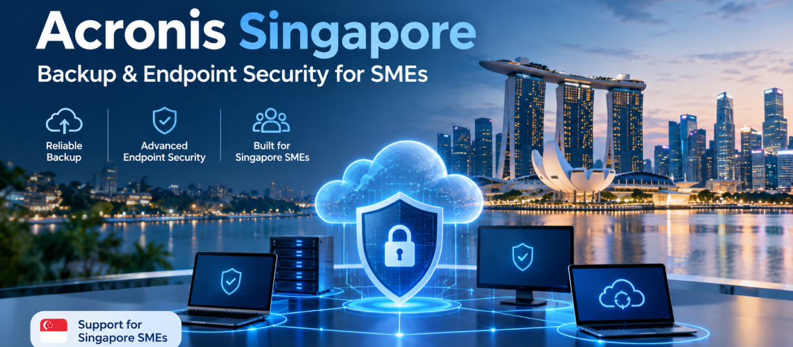 Acronis Singapore Cybersecurity Skyline