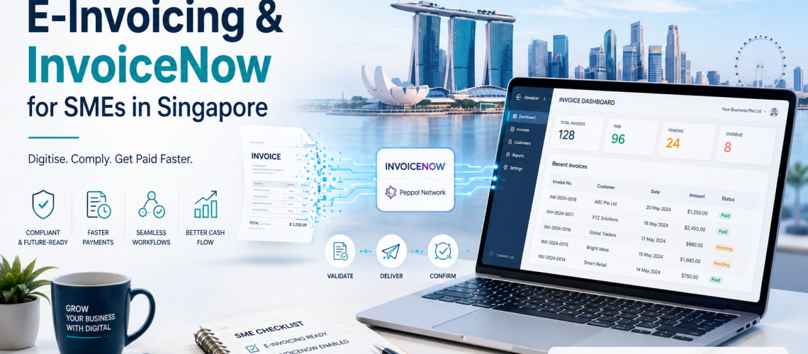 E-invoicing and InvoiceNow for SMEs in Singapore